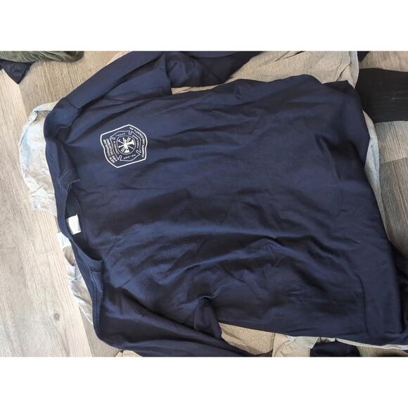 Gildan Other - 1 Hartford Fire Dept Long Sleeve Shirt And 1 New Cumberland (Pa) Fire Shirt